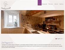 Tablet Screenshot of dapeppuccio.com